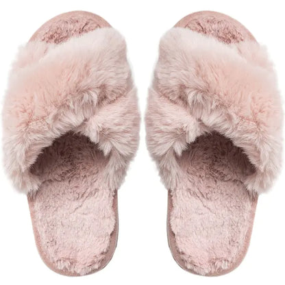 Winter Luxury Fur Slippers