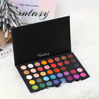 Highly Pigmented Eye Makeup Palette, Matte Shimmer Metallic Eyeshadow Pallet Long Lasting Blendable Natural Colors Make Up Eye Shadows Cosmetics Gift Kit Colorful Palette