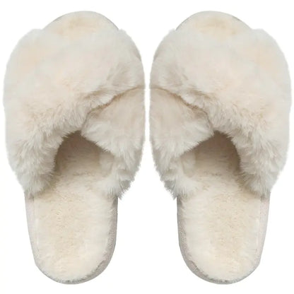 Winter Luxury Fur Slippers