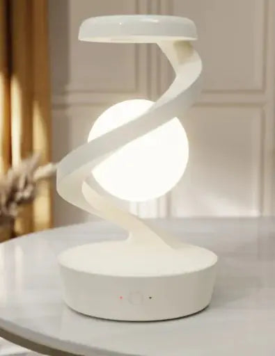 Rotating Moon Lamp w/Phone Charging Sensor