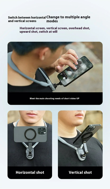 Magnetic Cell Phone Neck Hanging Bracket