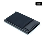 Aluminum Wallet With Elasticity Back Pouch