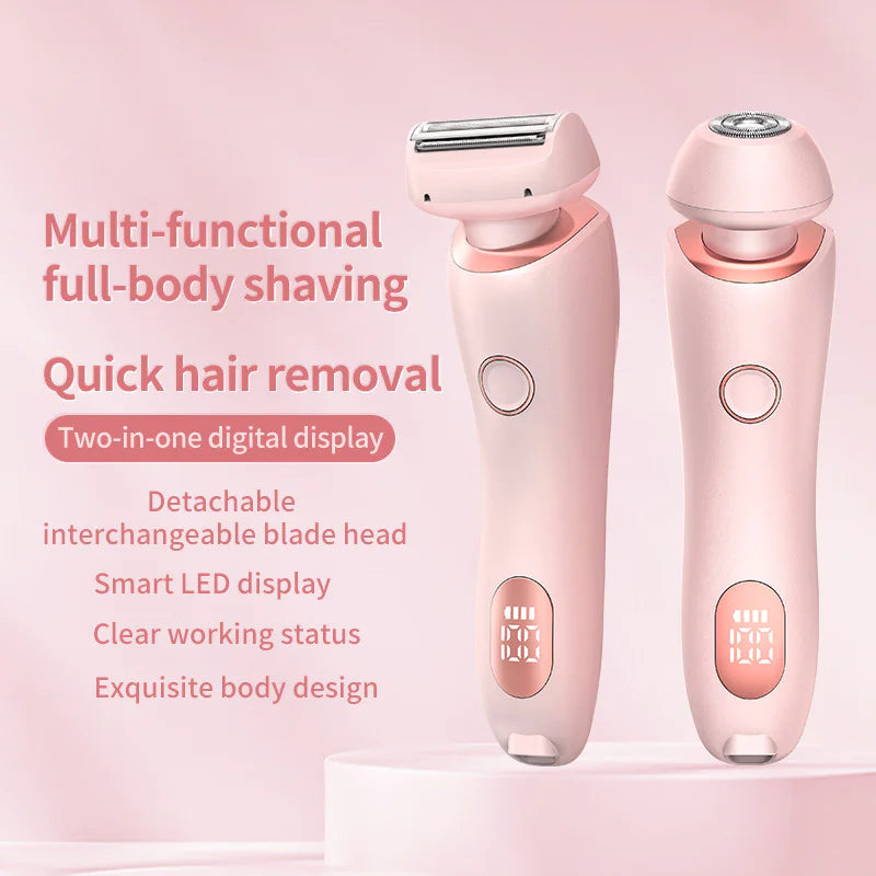 2 In 1 Hair Removal USB Rechargeable Trimmer