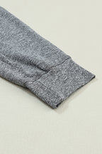 Dark Brown Casual Drawstring Drop Waist Pocketed Joggers