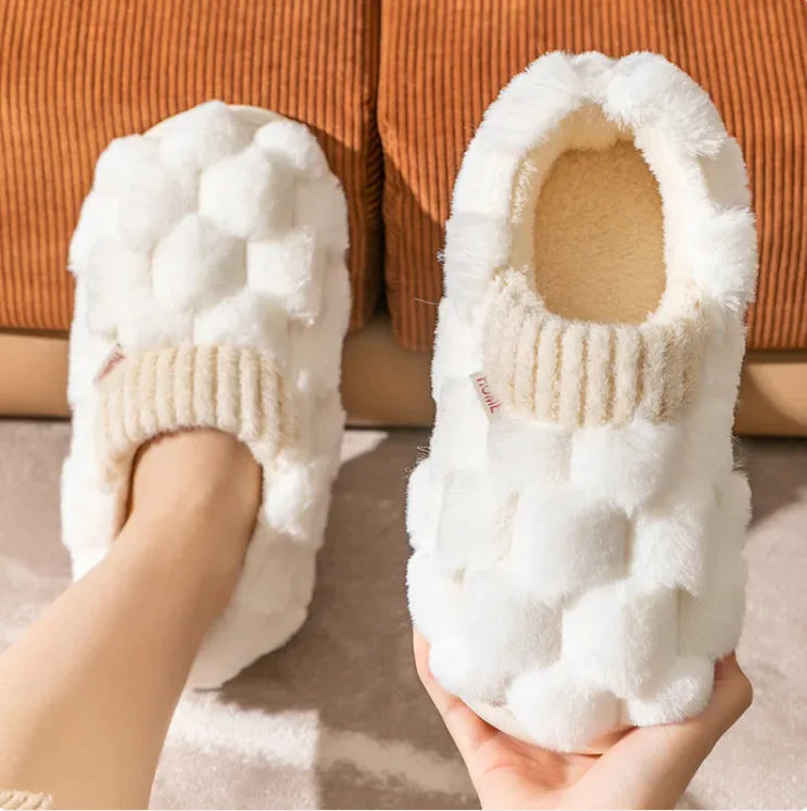 Cozy Cotton Winter Slippers for Women