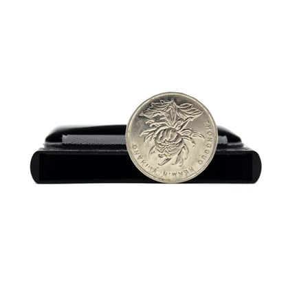 Aluminum Wallet With Elasticity Back Pouch