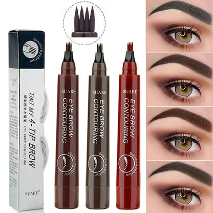 4-Fork Eyebrow Pencil Make-Up