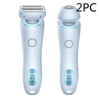 2 In 1 Hair Removal USB Rechargeable Trimmer