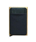 Aluminum Wallet With Elasticity Back Pouch